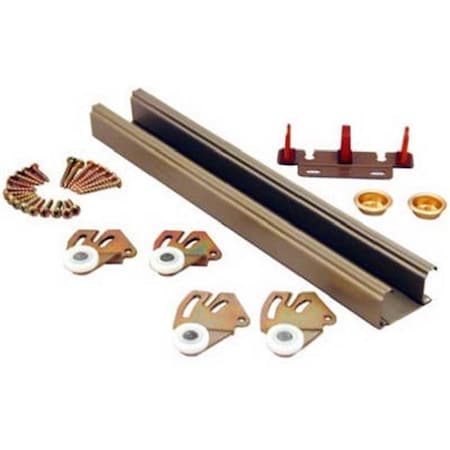 Perfectpatio 1166G602 60 in. Bypass Door Hardware Set PE135761